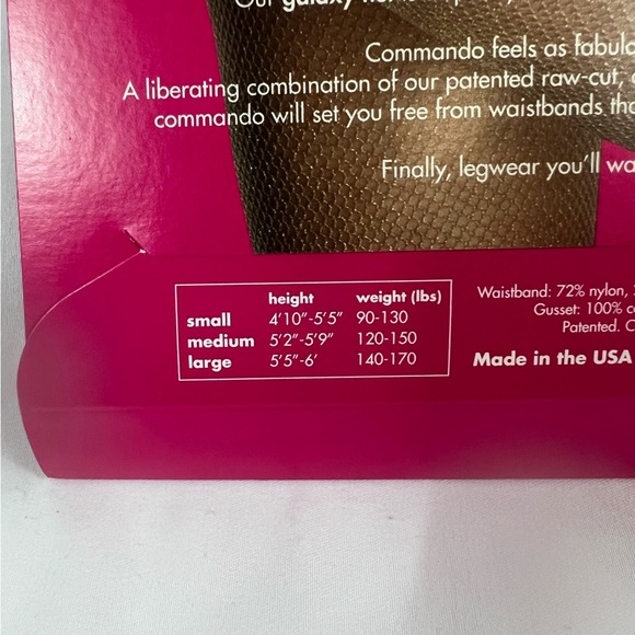 Brand New Women’s Small Black Galaxy Net Commando Tights - Picture 4 of 6